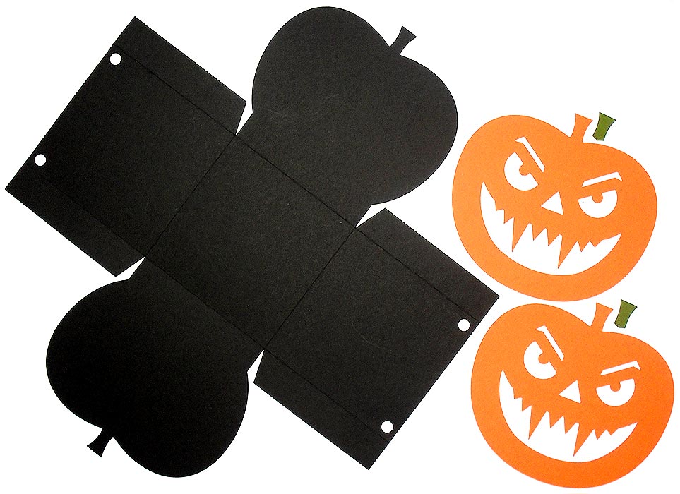 Halloween Treat Bags - Free Cut Files
